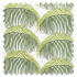 Swatch of Manila Embroidery Lime
