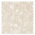 Swatch of Mydsommer Pickings Linen/Chalk