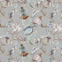 Oleander Slate Fabric by Bill Beaumont