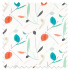 Swatch of Oxalis Pimento Marine by Scion