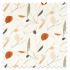 Swatch of Oxalis Spice Raffia by Scion