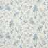 Pillemont Toile Ivory/China Blue Fabric by Sanderson