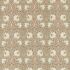 Pimpernel Linen/Coral Fabric by Morris & Co