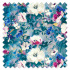 Swatch of Rugosa Damson Velvet by Clarke And Clarke