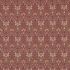 Snakeshead Claret/Gold Fabric by Morris & Co