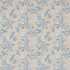 Sorilla Damask Delft/Linen Fabric by Sanderson