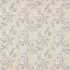 Sorilla Damask Silver/Linen Fabric by Sanderson