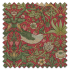 Swatch of Strawberry Thief Crimson