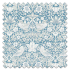 Swatch of Strawberry Thief Jacquard Denim