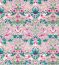 Strawberry Thief Miami Strip Fabric by Morris & Co
