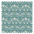 Swatch of Strawberry Thief Teal