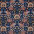 Sumatra Velvet Sapphire Fabric by iLiv