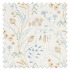 Swatch of Summer Harvest Cornflower/Wheat