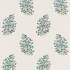 Wendell Embroidery Ceramic Blue Fabric by Sanderson