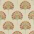 Wild Tulip Amber/Cream Fabric by Sanderson