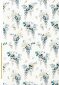Wisteria Sateen White Fabric by Sara Miller