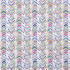 Made To Measure Curtains Medley Teal/Spice Flat Image