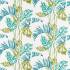 Toshiko Emerald Zest Marine Fabric by Harlequin