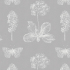 Varley Silver Soft Cloth Blackout Fabric Sample