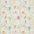 What A Hoot Pink Aquamarine Lime And Natural Fabric by Harlequin