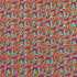 Wildflower Meadow Carnelian/Aquamarine/Peridot Fabric by Harlequin