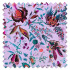 Swatch of Wonderland Floral Amethyst/Lapis/Ruby