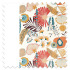 Swatch of Zavala Russet/Navy/Lagoon
