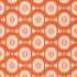 Zinnia Clementine/Peony Fabric by Harlequin