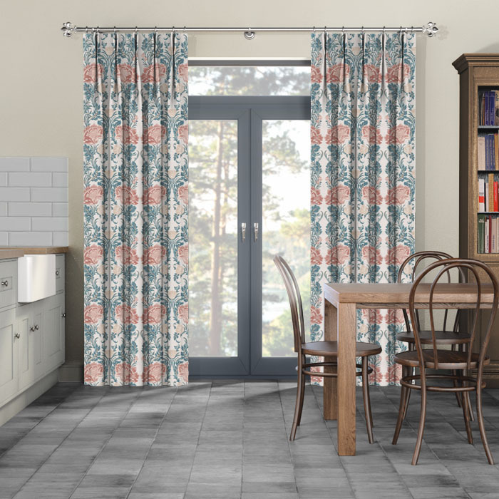 Curtains in Acantha Rosemist