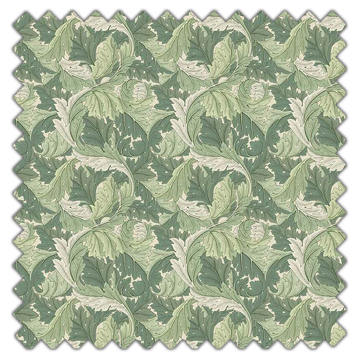 Swatch of Acanthus Apple Sage by Clarke And Clarke