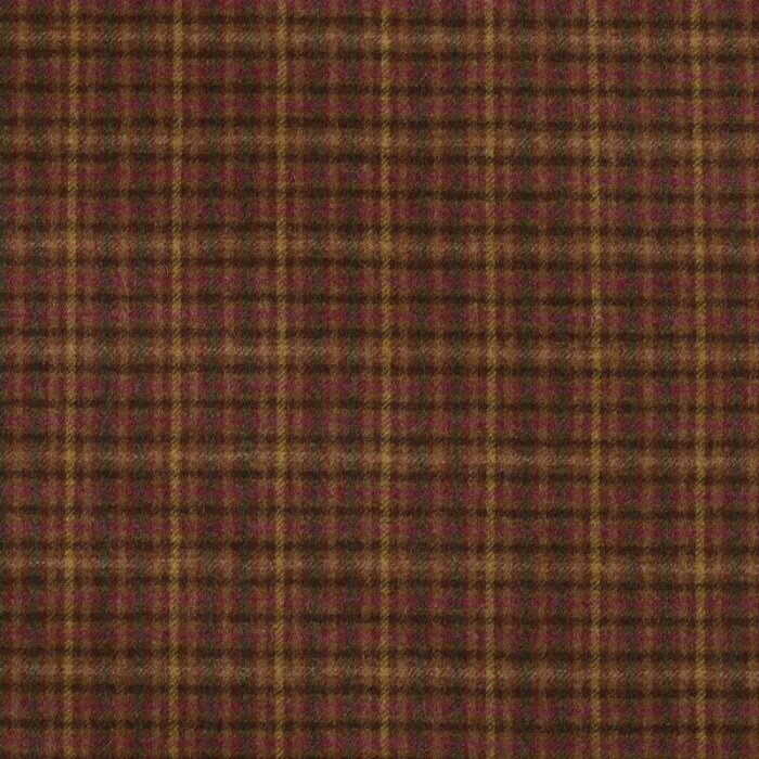 Made To Measure Curtains Loch Burnt Orange Flat Image