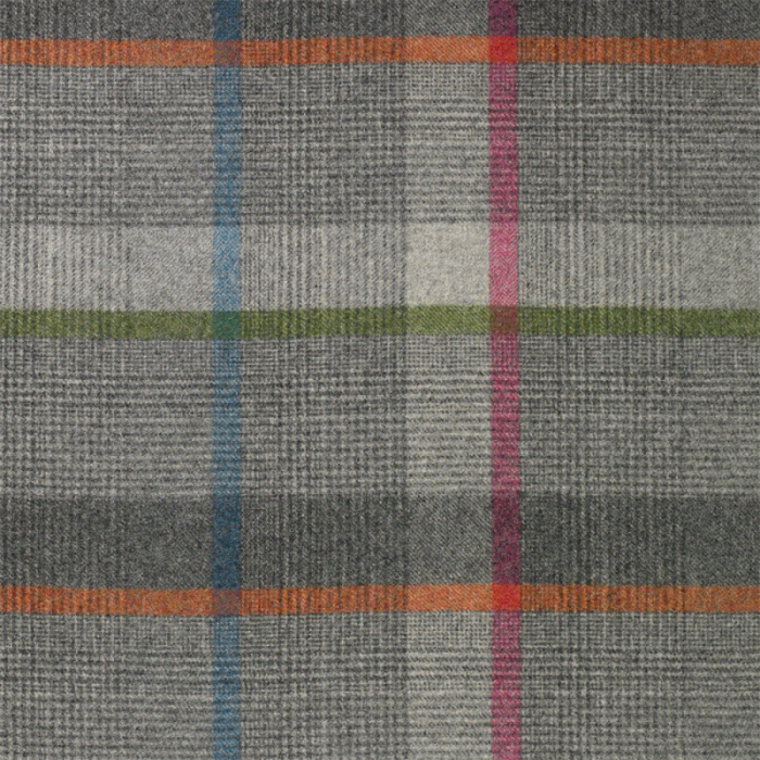Made To Measure Roman Blinds Malham Grey Flat Image