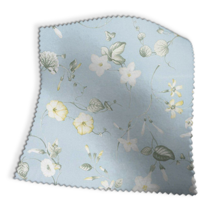 Made To Measure Curtains Henley Forget Me Not Swatch