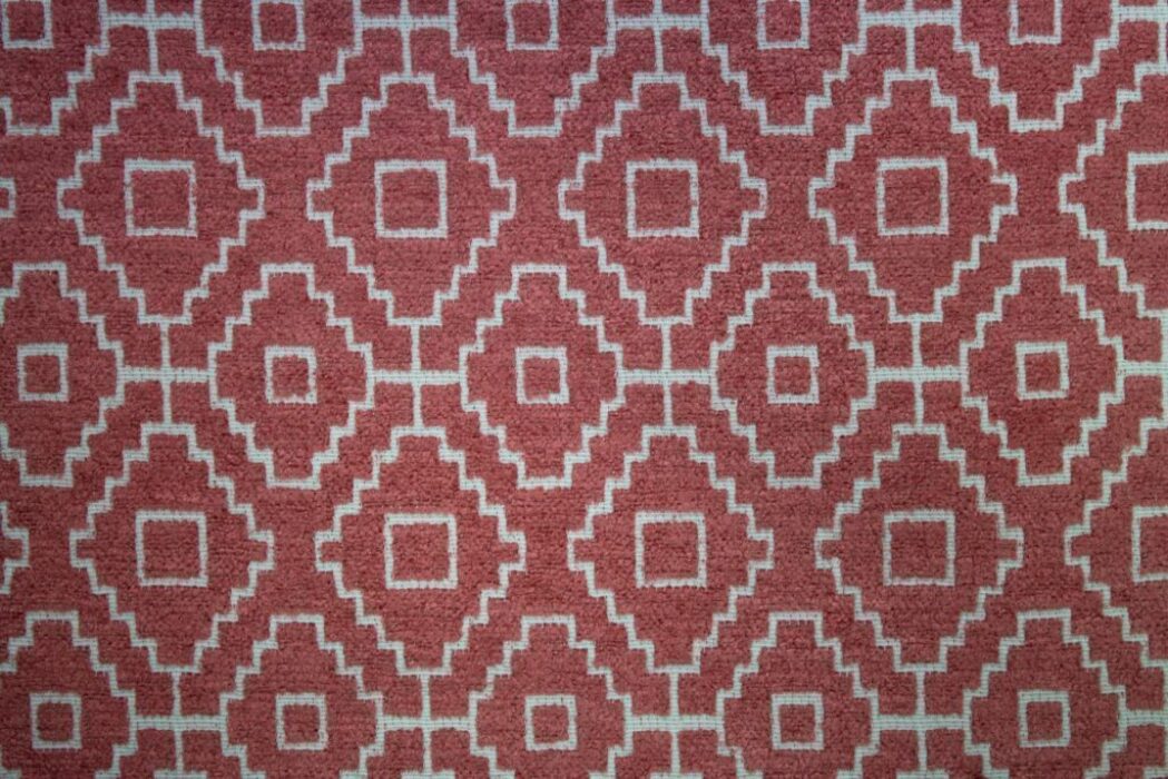 Made To Measure Curtains Kenza Coral Flat Image