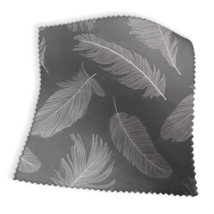 Made To Measure Curtains Quill Slate Swatch