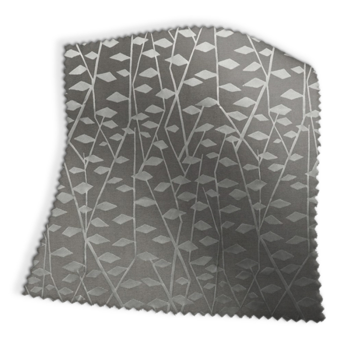Made To Measure Roman Blinds Kemi Silver Swatch