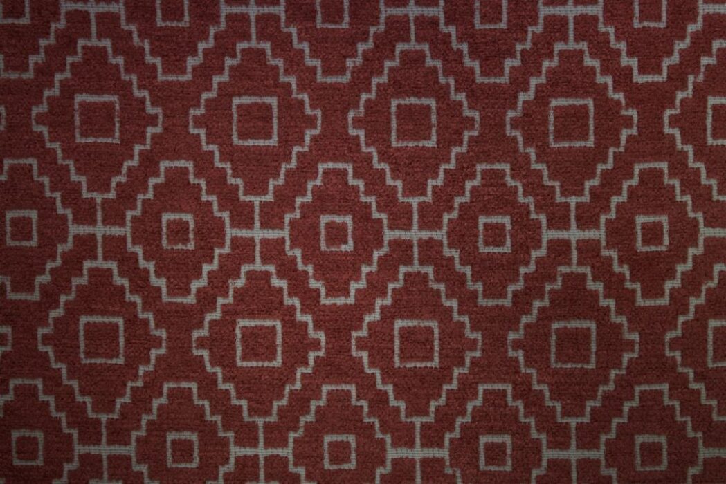 Kenza Cranberry Fabric Flat Image