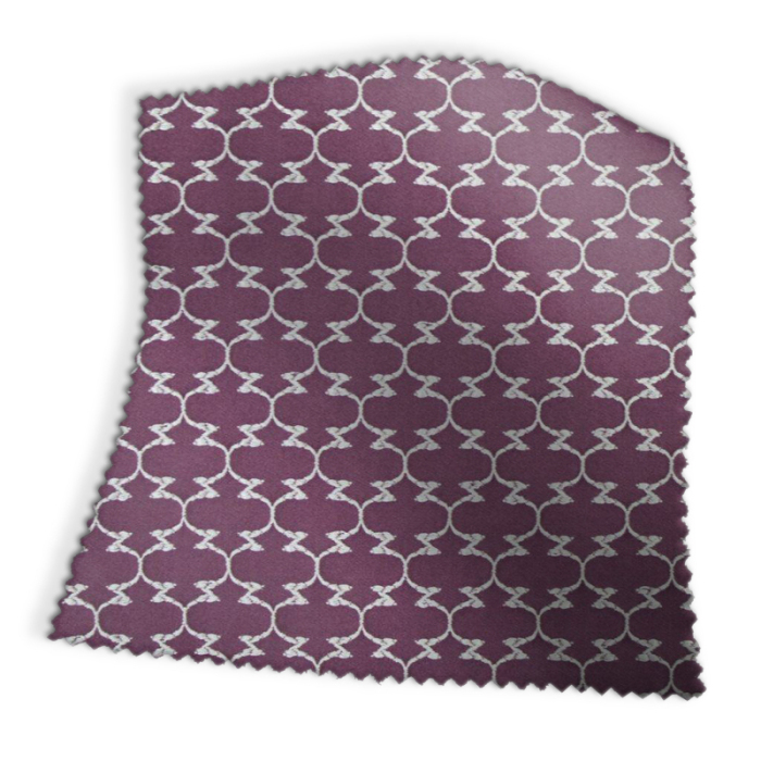 Made To Measure Roman Blinds Lacee Berry Swatch