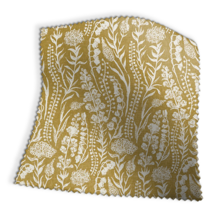 Made To Measure Roman Blinds Turi Sunflower Swatch