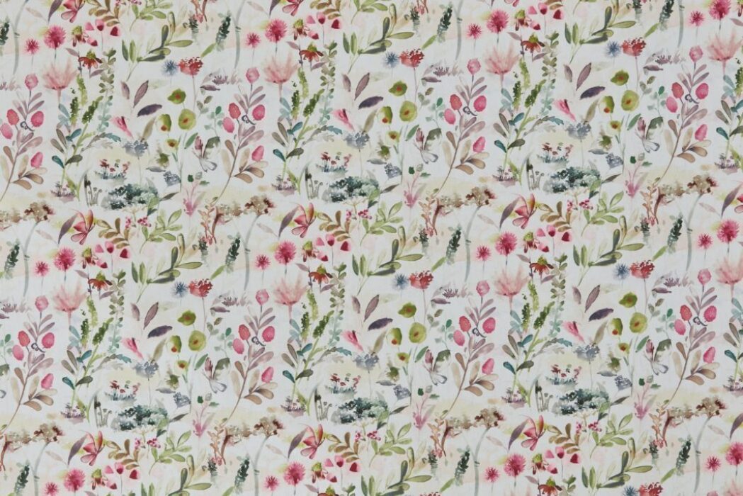Winsford Fuschia Fabric Flat Image
