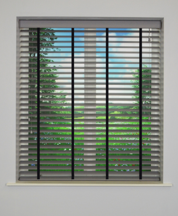 Bali Inspirewood Venetian Blind with Ebony Tape