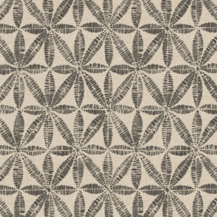 Bandhani Charcoal Fabric by The Pure Edit