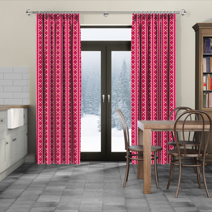 Curtains in Bazaar Begonia