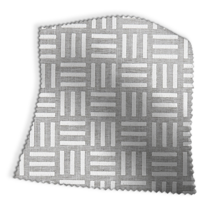 Made To Measure Curtains Parallel Charcoal Swatch