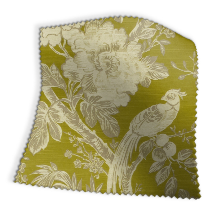 Made To Measure Roman Blinds Avium Chartreuse Swatch