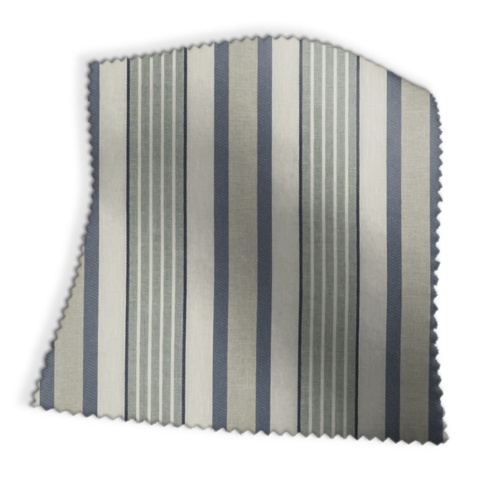 Made To Measure Roman Blinds Belvoir Mineral/Denim Swatch