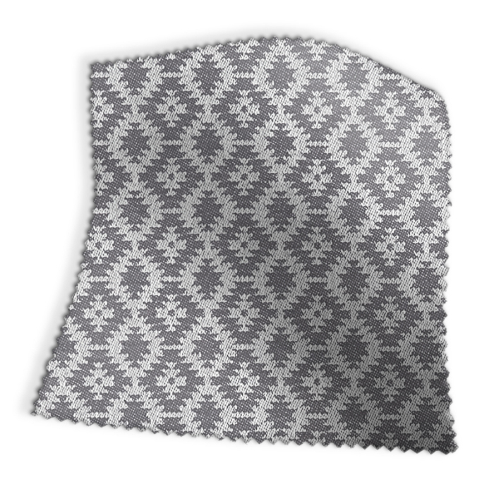 Made To Measure Roman Blinds Mono Charcoal Swatch