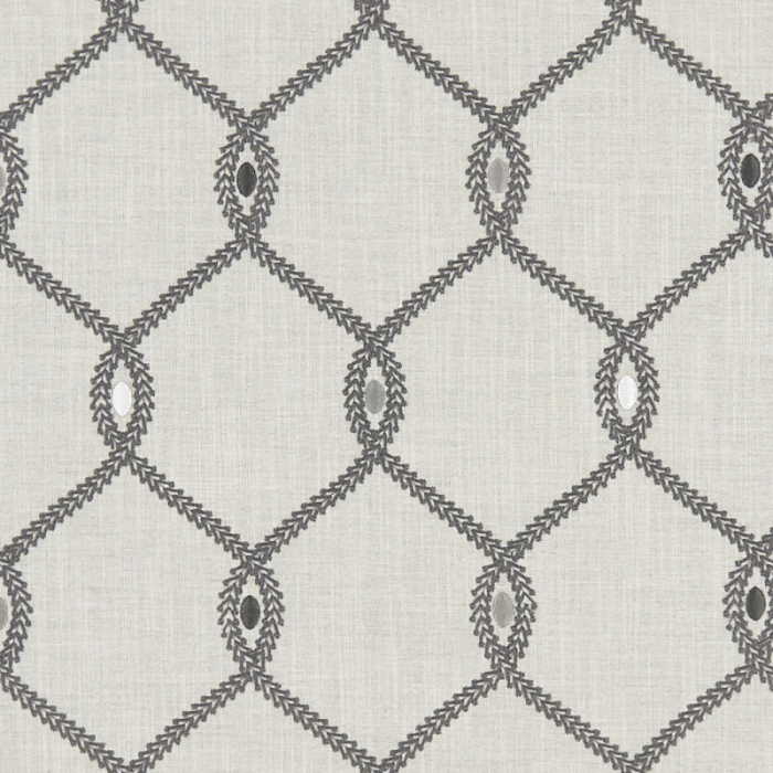 Made To Measure Roman Blinds Opus Charcoal Flat Image