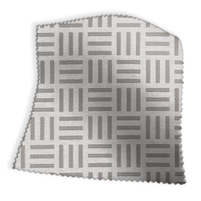 Made To Measure Roman Blinds Parallel Silver Swatch