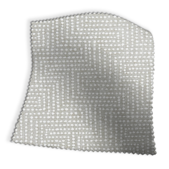 Made To Measure Roman Blinds Solitaire Silver Swatch